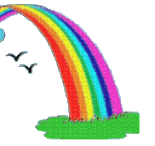 arcobaleno scivolo - Безплатен анимиран GIF