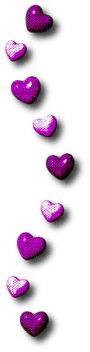 Hearts.Purple - darmowe png