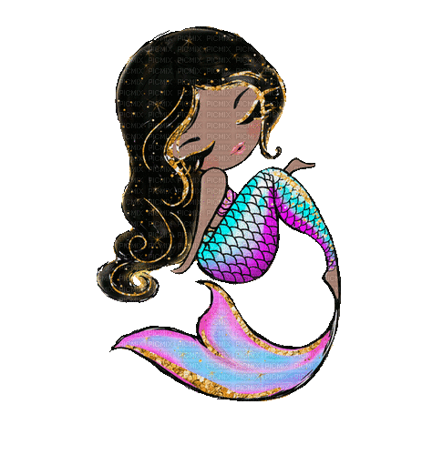 meerjungfrau mermaid - Gratis geanimeerde GIF