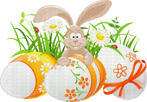 ostern easter hase milla1959 - Free animated GIF