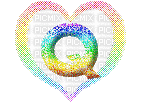 Kaz_Creations Alphabets Colours Heart Love Letter Q - Gratis animerad GIF