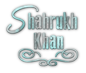 soave text shahrukh khan teal - 免费PNG