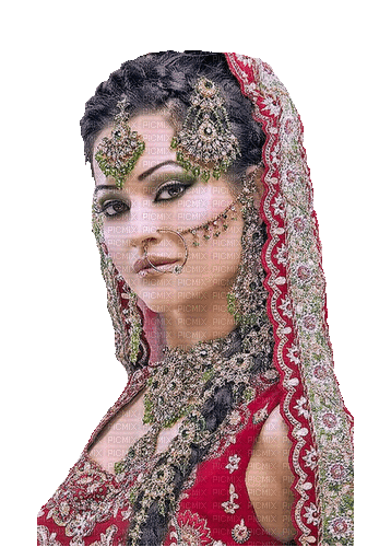 Indian woman. Leila - GIF animé gratuit