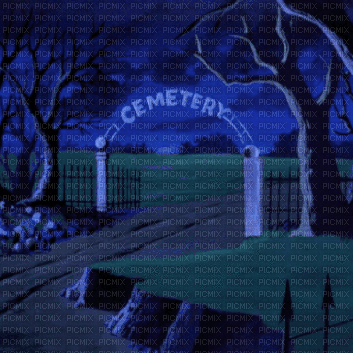 cemetery - GIF animé gratuit