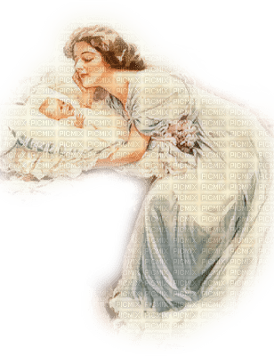 mother with baby bp - png gratis