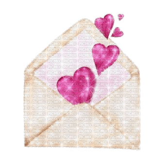 vintage letter love - GIF animate gratis
