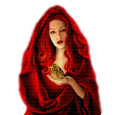 kvinna--woman--donna-röd-red - фрее пнг