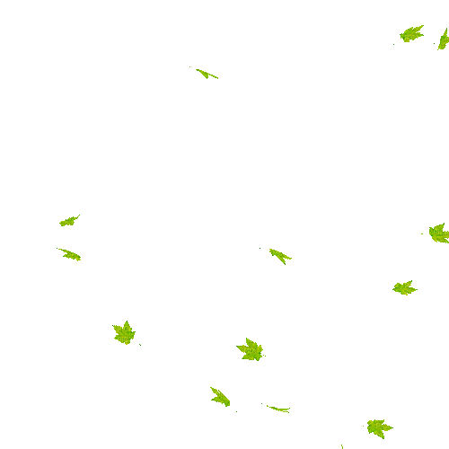 Leaves.Animated.Green - Nemokamas animacinis gif