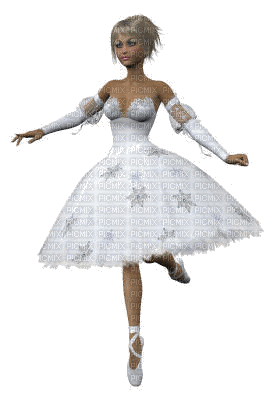 bailarina - GIF animado grátis