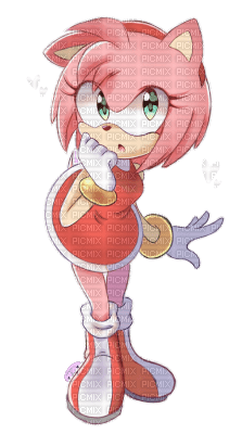 Amy Rose - Free PNG
