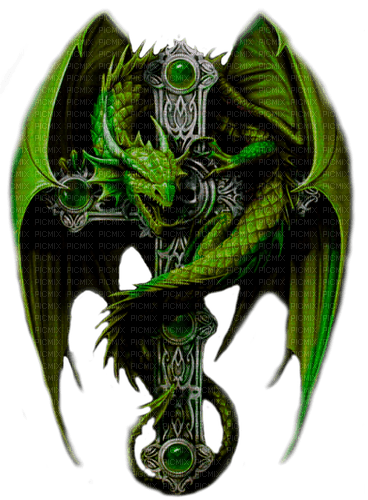 green dragon by nataliplus - ücretsiz png