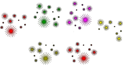 colorful deco gif - Animovaný GIF zadarmo