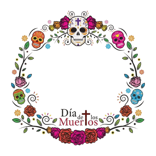 Día de muertos ❤️ elizamio - ücretsiz png