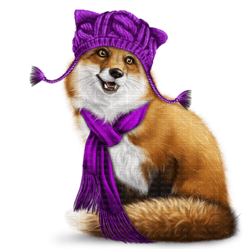 winter fox by nataliplus - PNG gratuit