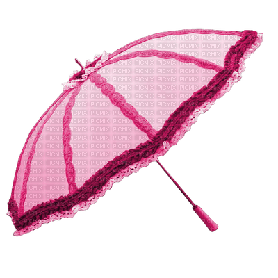 Kaz_Creations Rose Pink Deco Scrap Umbrella - png ฟรี