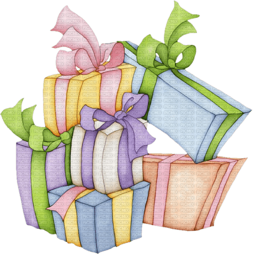 kikkapink deco scrap birthday cadeaux - ücretsiz png