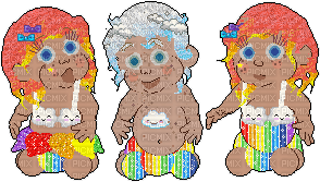 Babyz Rainbow Outfits - PNG gratuit
