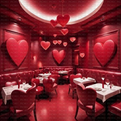 Red Valentines Restaurant - zadarmo png