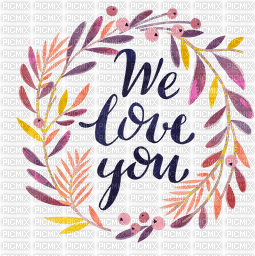 we love you - zadarmo png