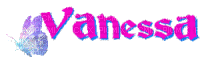vanessa - Zdarma animovaný GIF