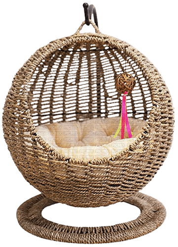 Kaz_Creations Cat Swing Bed - gratis png