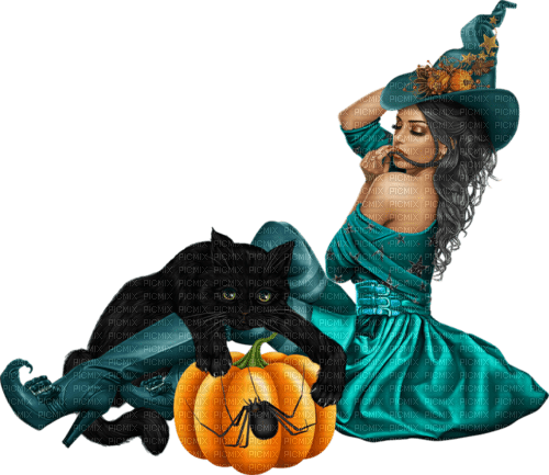 halloween hexe witch - безплатен png