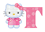 Hello Kitty Alphabet #20 (Eklablog) - GIF animasi gratis