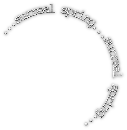 soave text surreal spring white - gratis png