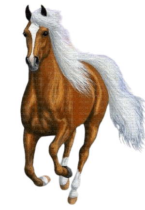 soave animals horse deco brown - PNG gratuit