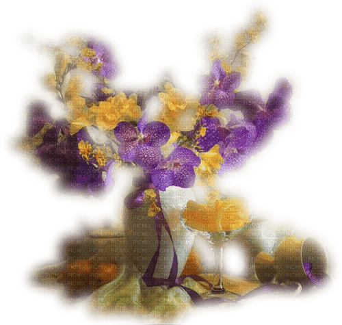 loly33 vase fleur - png grátis