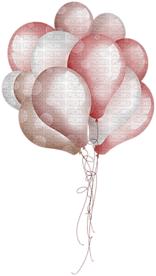 balloons-pink - darmowe png
