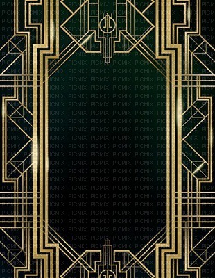 Art Deco background bp - Free PNG