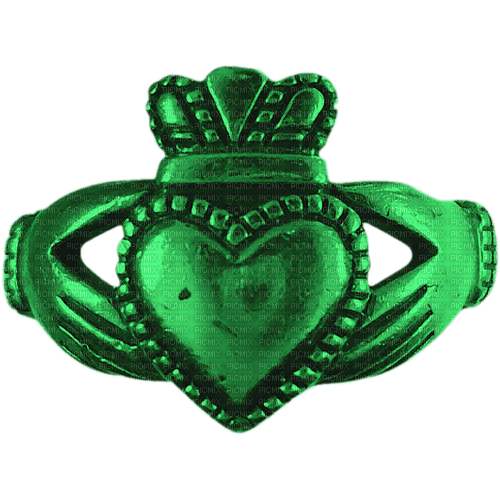 Celtic Claddagh Ring - Free PNG