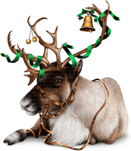 christmas deer  by nataliplus - kostenlos png