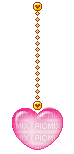 pink heart gif - Darmowy animowany GIF