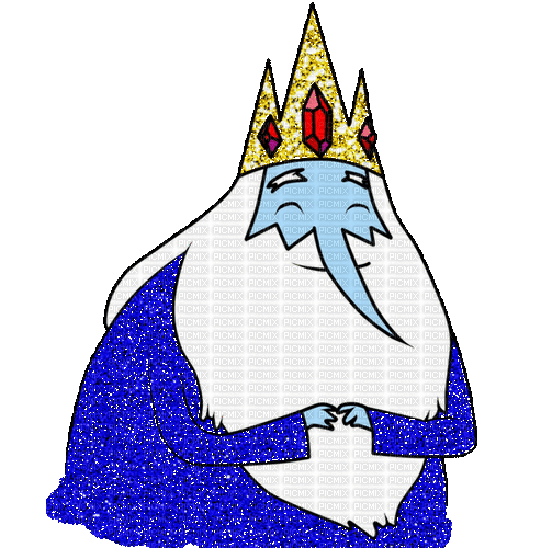 Adventure Time Ice King - Безплатен анимиран GIF