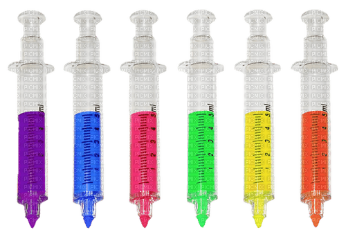 rainbow needle - gratis png