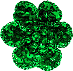 Flower.Sequins.Green - Free PNG