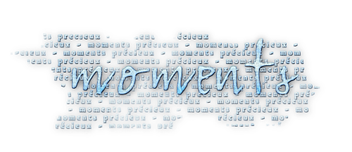 soave text moments blue - zdarma png