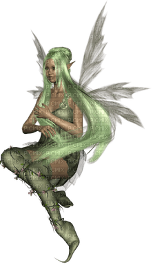 laurachan green fairy - bezmaksas png