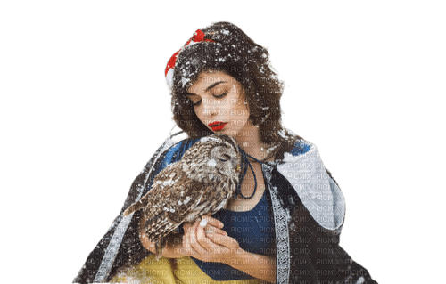 Женщина с совой - zadarmo png