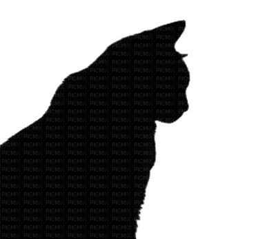 Cat Silhouette 3 - δωρεάν png