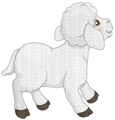 Kaz_Creations Easter Deco Cute Lamb - png grátis