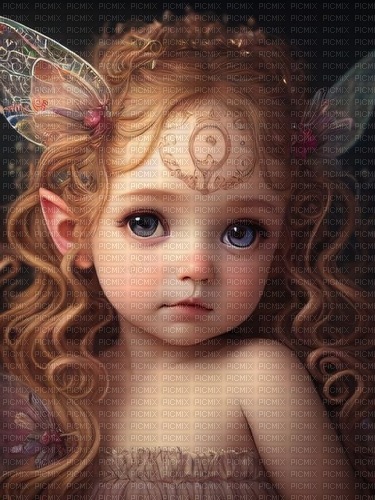 fantasy baby fairy by papuzzetto - nemokama png