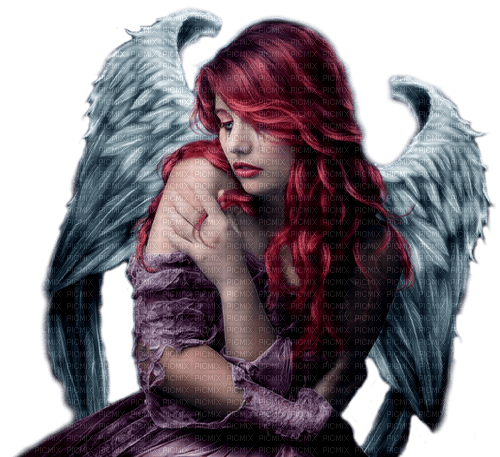 sad angel by nataliplus - Free PNG
