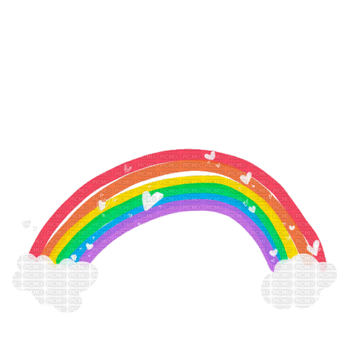 Rainbow lovely - Ingyenes animált GIF