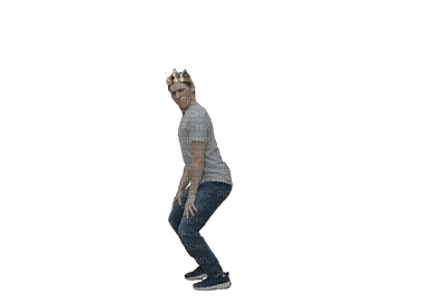 king jerma twerk - Free animated GIF