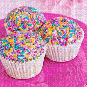 yummy cupcakes - Gratis animerad GIF