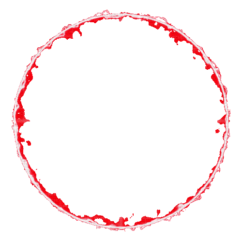 Frame.Circle.Red.Fire effects.gif.Victoriabea - Darmowy animowany GIF