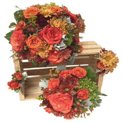 Autumn Bouquets - 無料png